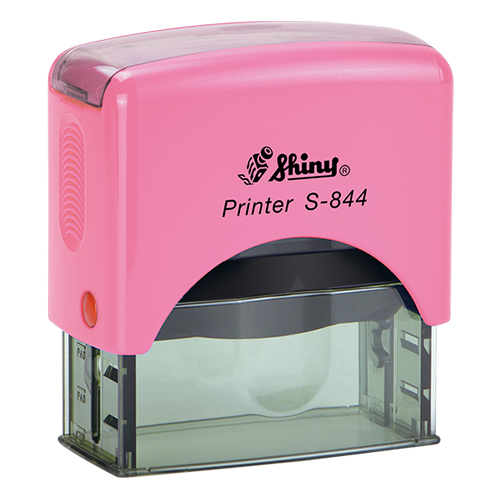 Nebraska Notary Stamp - Shiny S844 (Pink)