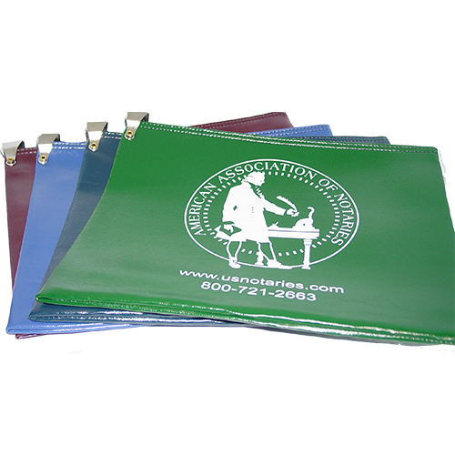 Nebraska Notary Supplies Locking Zipper Bag (12.5 x 10 inches)