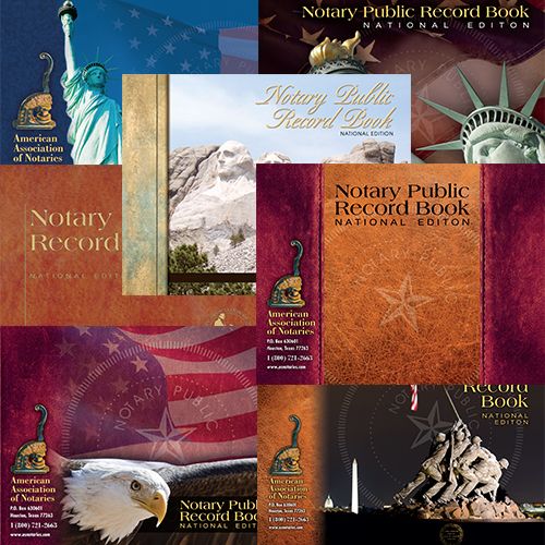 Nebraska Notary Record Book (Journal) - 242 entries